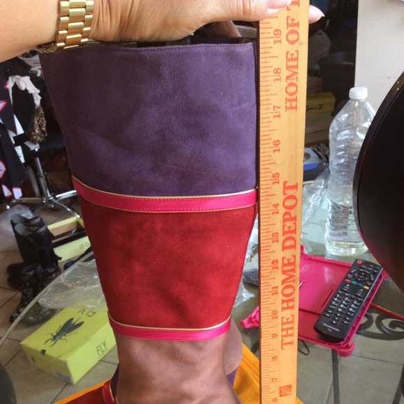 NWOB, Bellini Victorian Multi Color Boots Size 9M - Picture 6 of 11